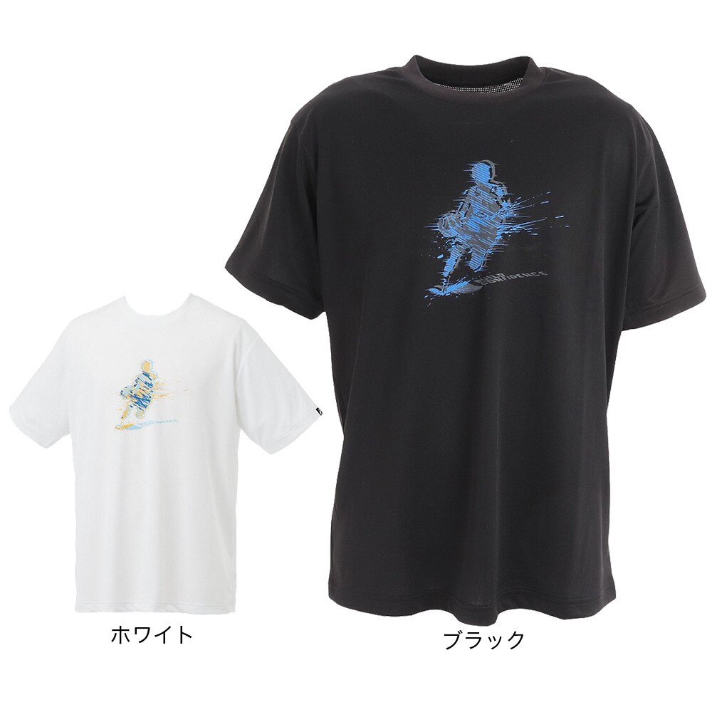 アシックス（ASICS）（メンズ、レディース）バスケットボールウェア ドライプリント半袖Tシャツ 2063A242.001