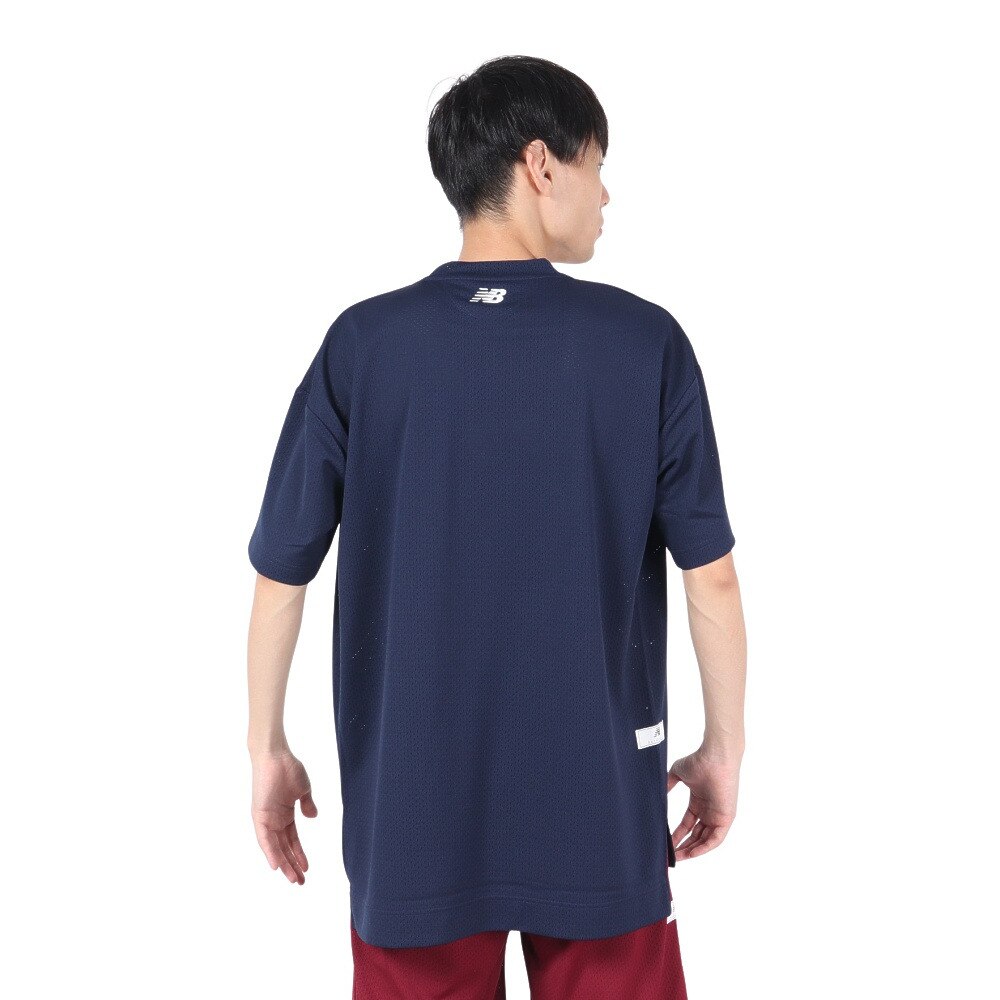 ニューバランス（new balance）（メンズ）バスケットボールウェア Intelligent Choice 半袖Tシャツ AMT25056TNV