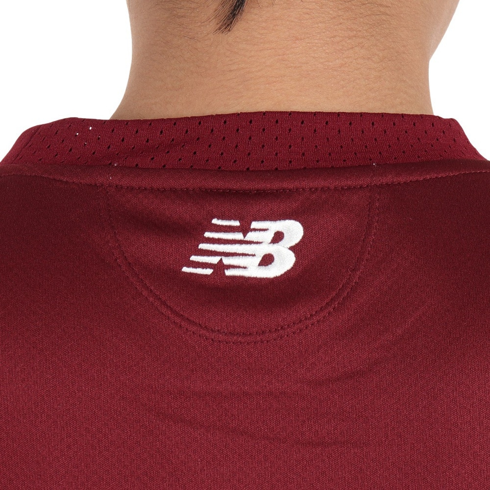 ニューバランス（new balance）（メンズ）バスケットボールウェア Logo Layerd 半袖Tシャツ AMT25058NBY