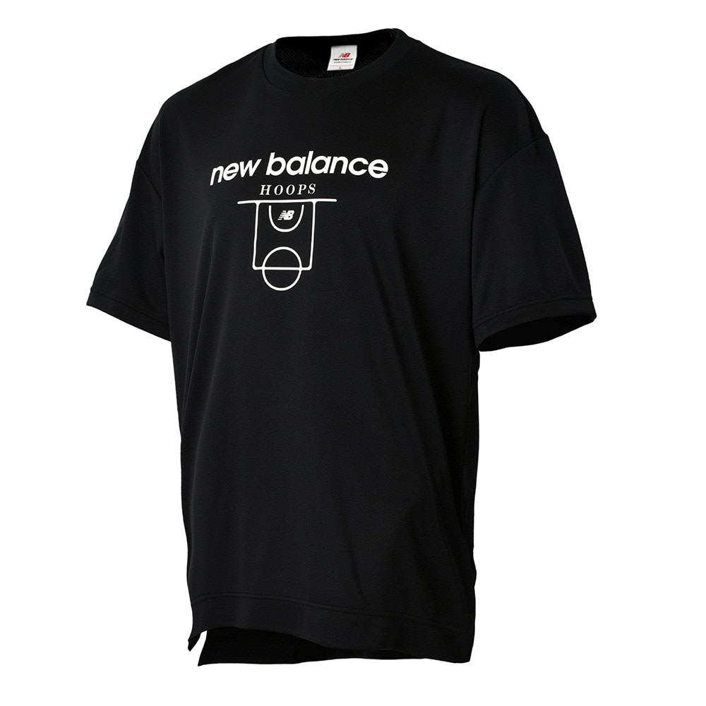 ニューバランス（new balance）（メンズ）バスケットボールウェア Graphic 半袖Tシャツ AMT25060BK