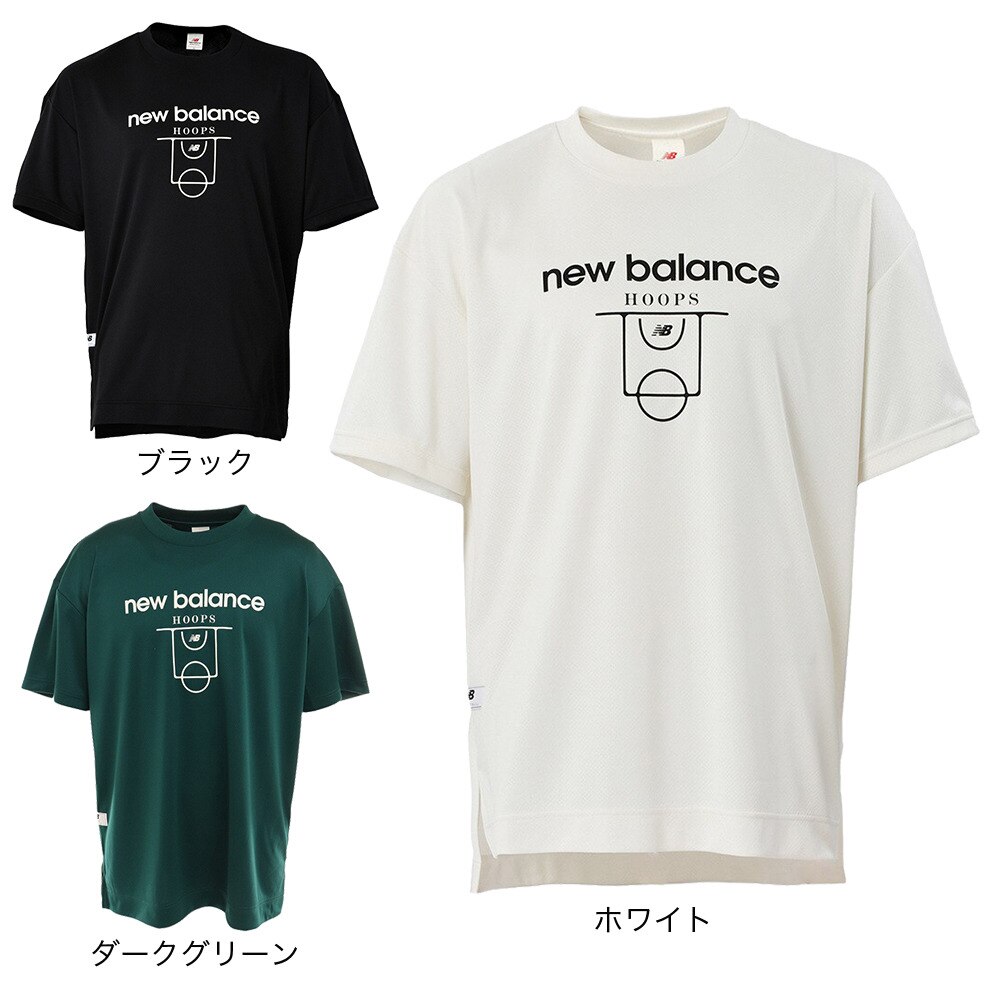 ニューバランス（new balance）（メンズ）バスケットボールウェア Graphic 半袖Tシャツ AMT25060NWG