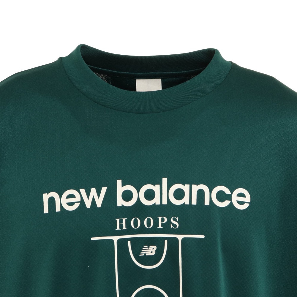 ニューバランス（new balance）（メンズ）バスケットボールウェア Graphic 半袖Tシャツ AMT25060NWG