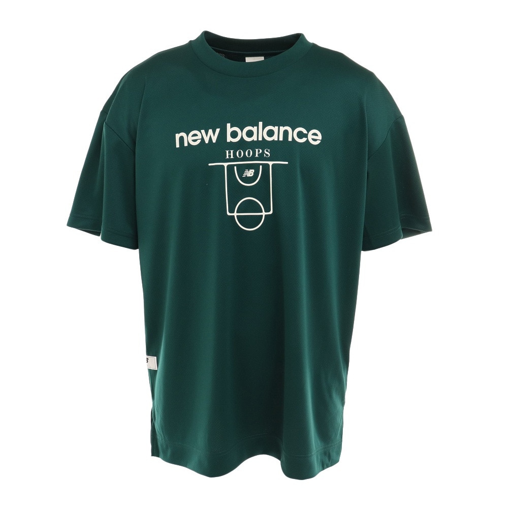 ニューバランス(new balance)(メンズ)バスケットボールウェア Graphic 半袖Tシャツ AMT25060NWG