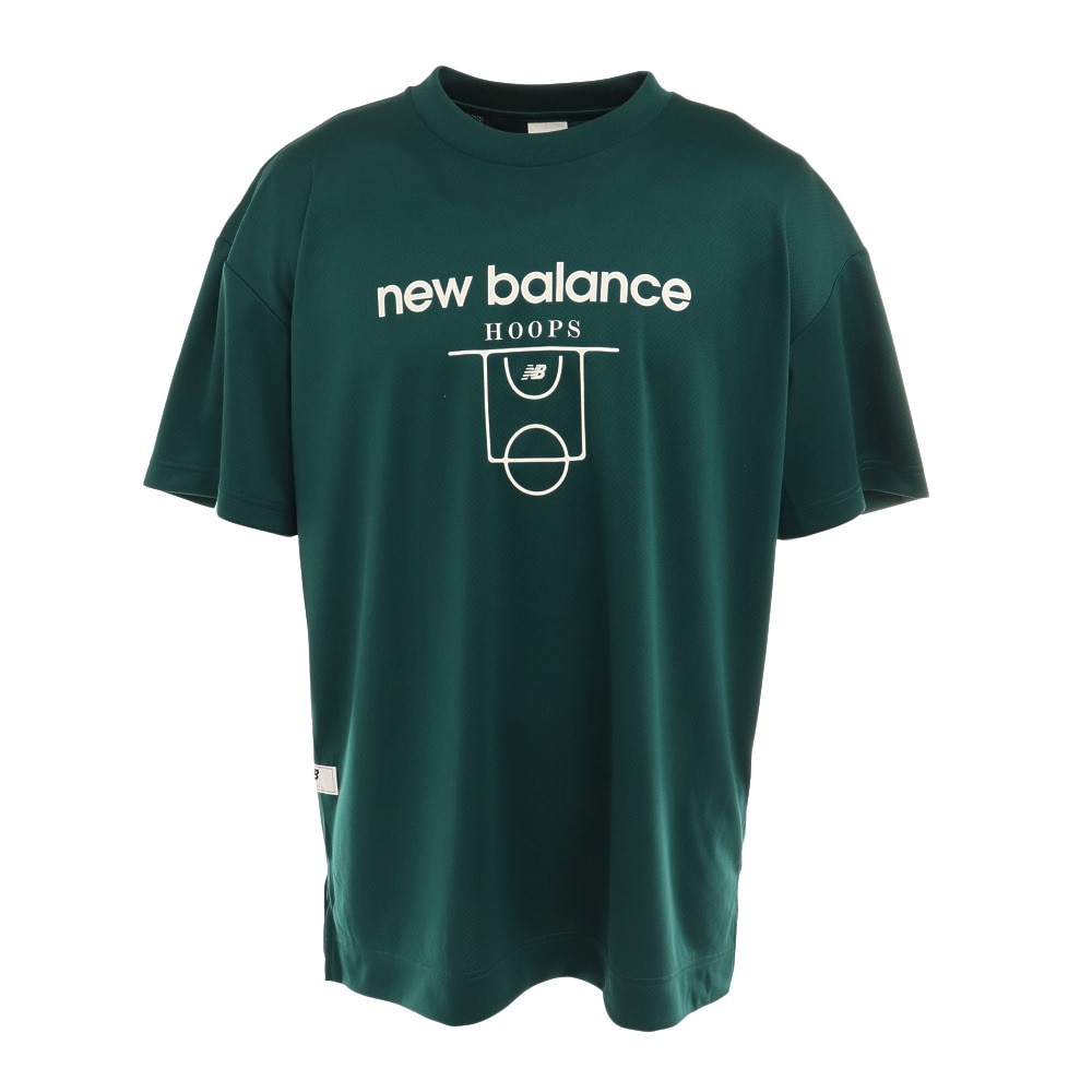 ニューバランス（new balance）（メンズ）バスケットボールウェア Graphic 半袖Tシャツ AMT25060NWG