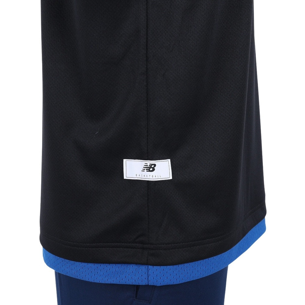 ニューバランス（new balance）（メンズ）バスケットボールウェア Classic 半袖Tシャツ AMT25094BK