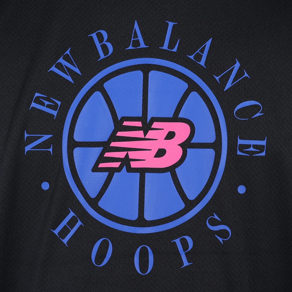 ニューバランス（new balance）（メンズ）バスケットボールウェア Classic 半袖Tシャツ AMT25094BK