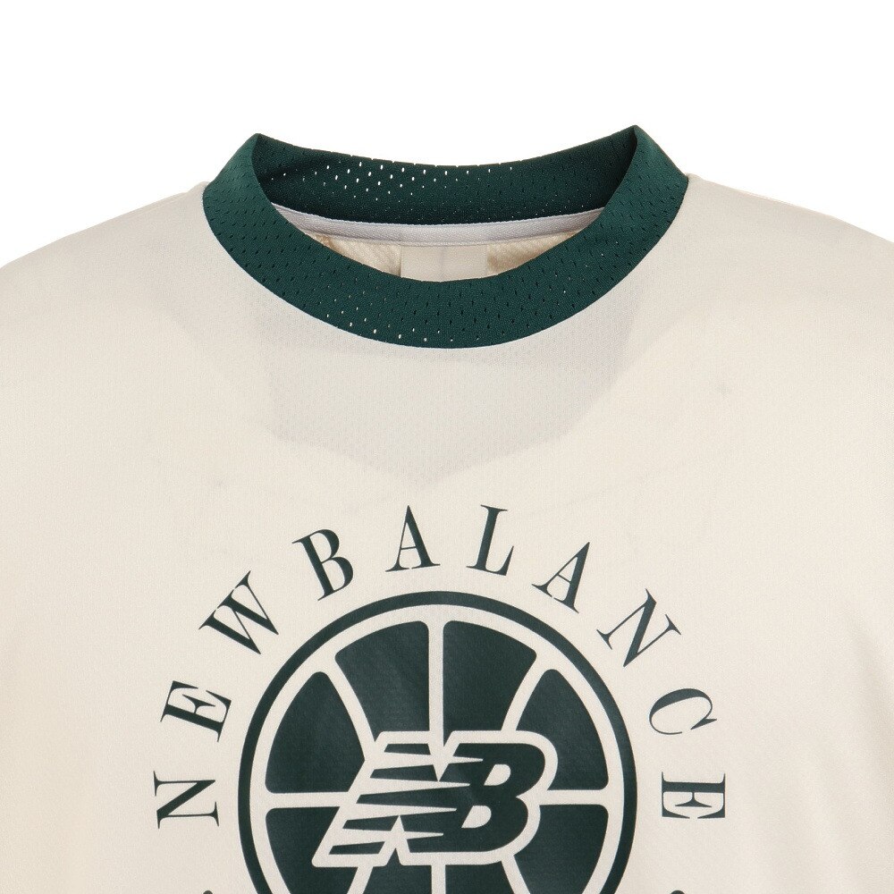 ニューバランス（new balance）（メンズ）バスケットボールウェア Classic 半袖Tシャツ AMT25094NWG