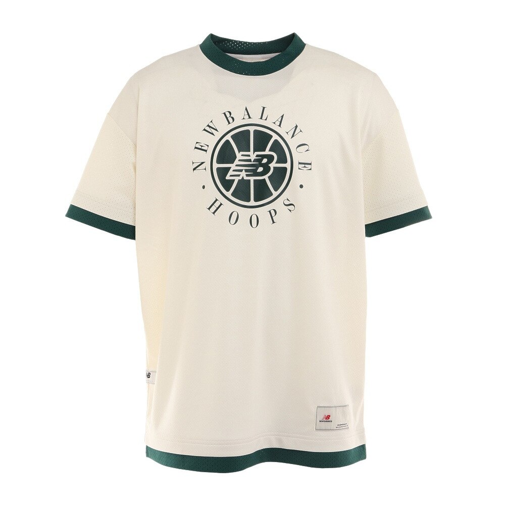 ニューバランス（new balance）（メンズ）バスケットボールウェア Classic 半袖Tシャツ AMT25094NWG