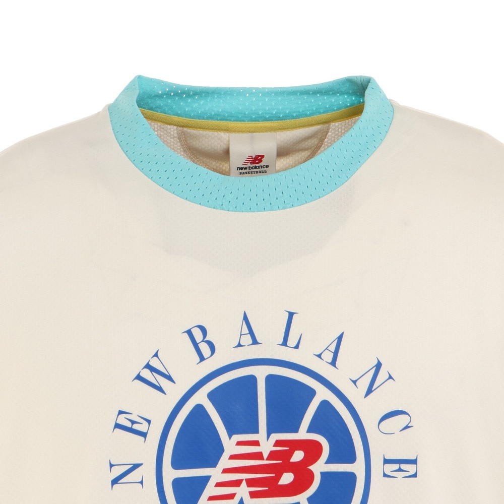 ニューバランス（new balance）（メンズ）バスケットボールウェア Classic 半袖Tシャツ AMT25094SST