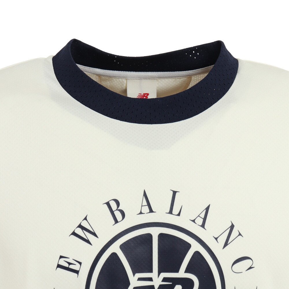 ニューバランス（new balance）（メンズ）バスケットボールウェア Classic 半袖Tシャツ AMT25094TNV
