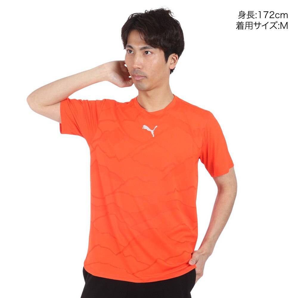 プーマ（PUMA）（メンズ）バスケットボールウェア トレーニング VENT 半袖 Tシャツ 52200425 速乾