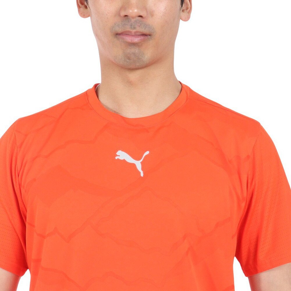 プーマ（PUMA）（メンズ）バスケットボールウェア トレーニング VENT 半袖 Tシャツ 52200425 速乾