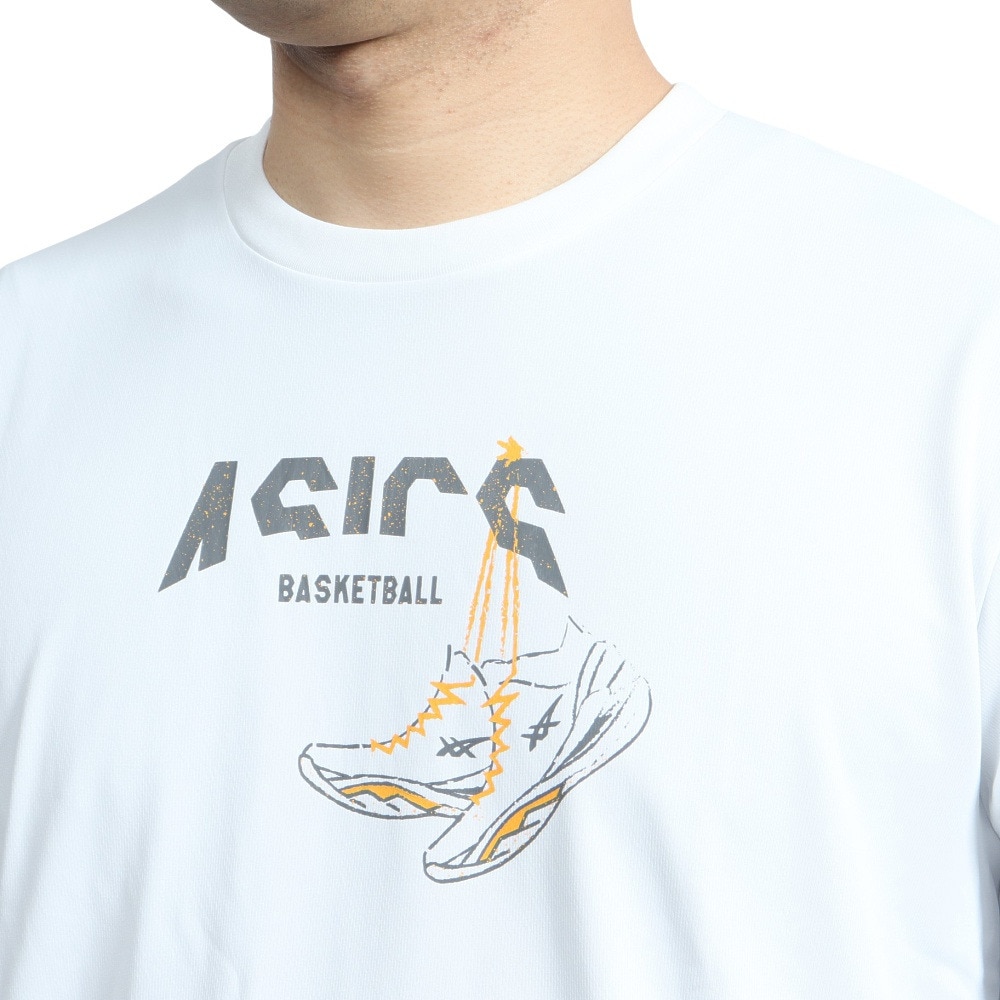 アシックス（ASICS）（メンズ）バスケットボールウェア ドライプリント長袖シャツ 2063A276.101