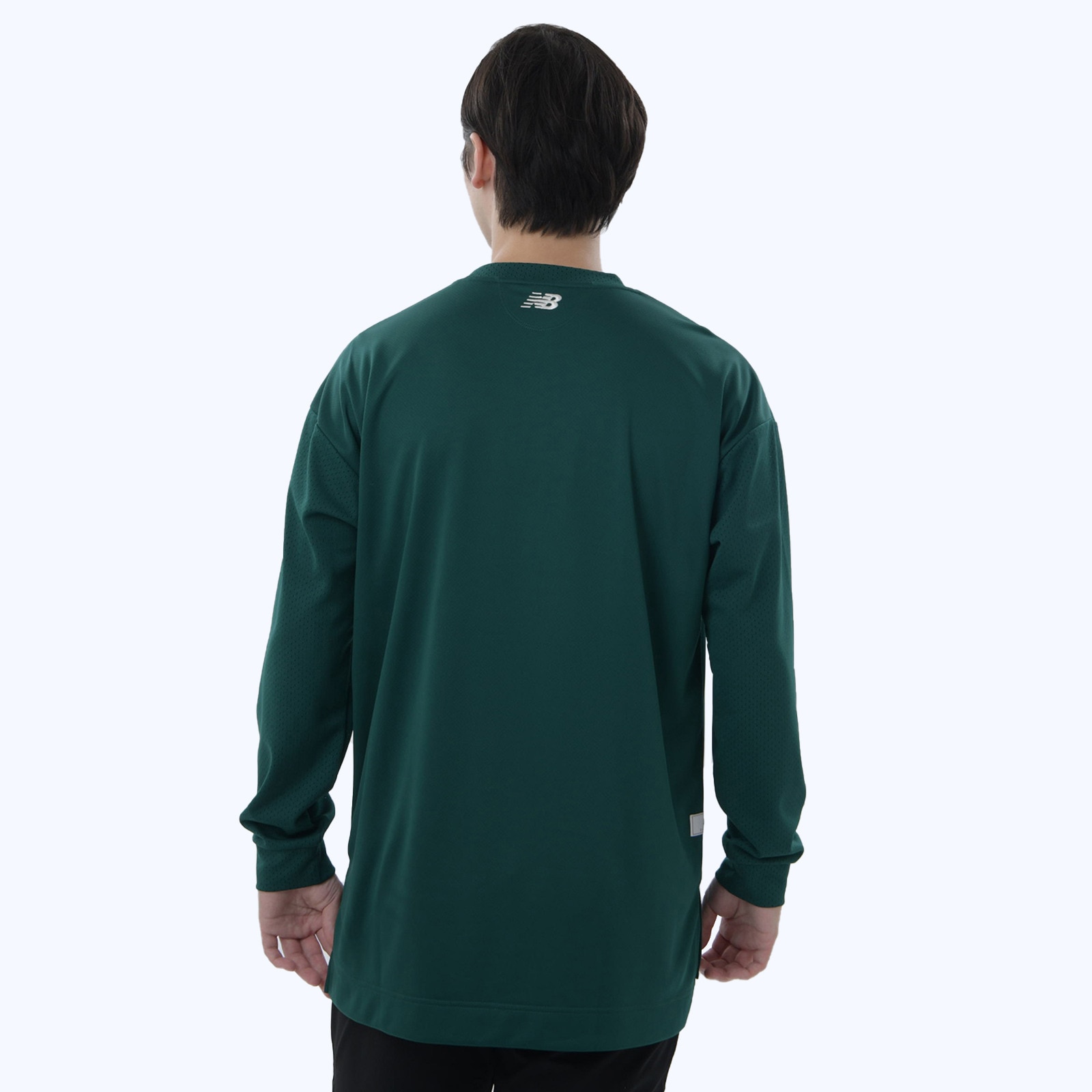 ニューバランス（new balance）（メンズ）バスケットボールウェア ロンＴ  Intelligent 長袖Tシャツ AMT25113NWG