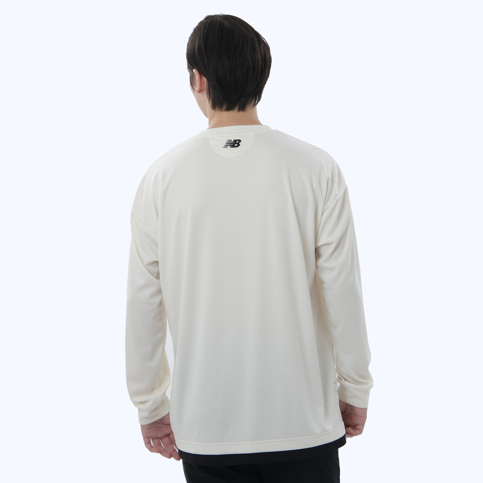 ニューバランス（new balance）（メンズ）バスケットボールウェア  ロンＴ グラフィック 長袖Tシャツ AMT25114SST