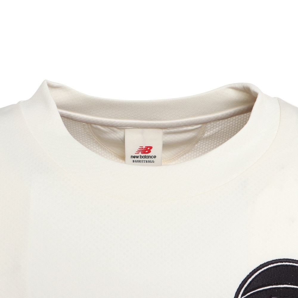 ニューバランス（new balance）（メンズ）バスケットボールウェア  ロンＴ グラフィック 長袖Tシャツ AMT25114SST