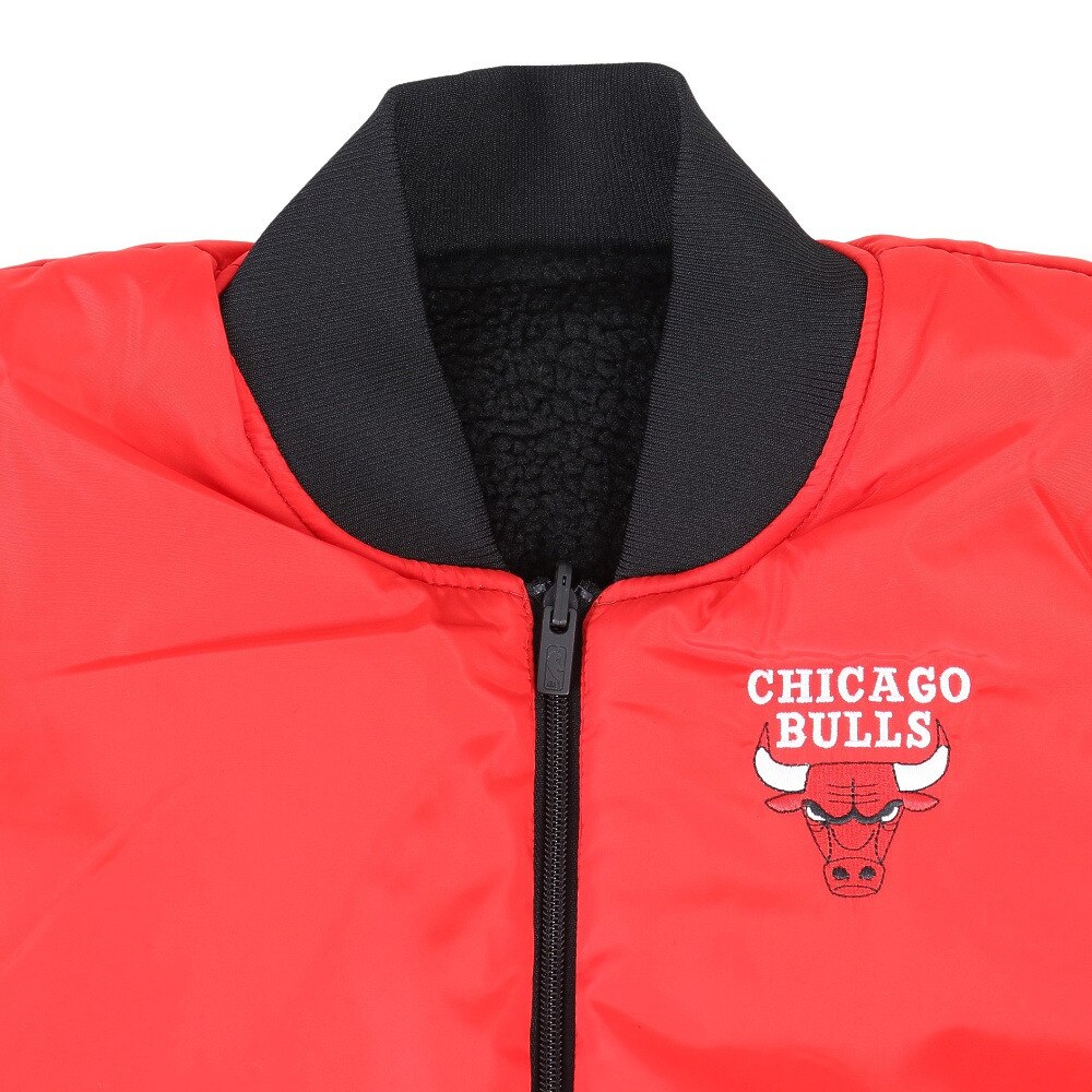 エヌビーエー（NBA）（キッズ）バスケットボールウェア バーシティジャケット ブルス PK2B7FEXN-BULLS