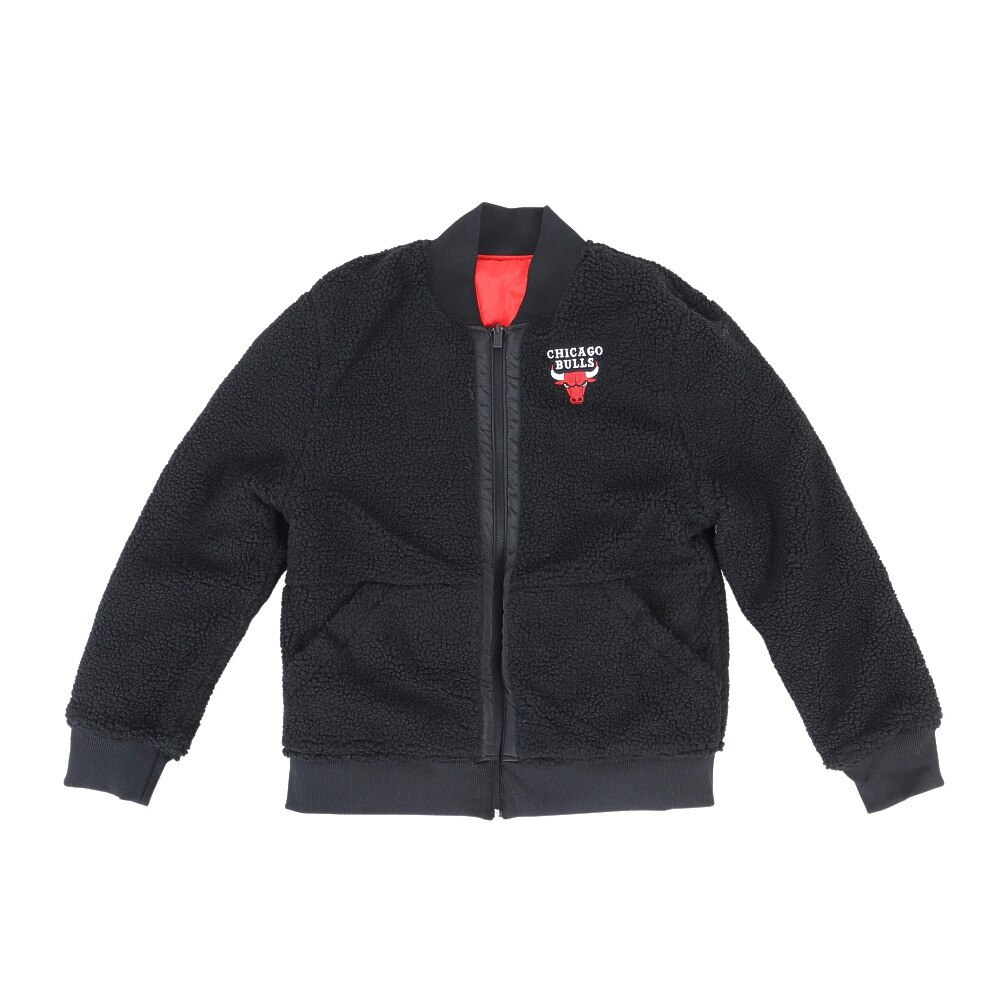 エヌビーエー（NBA）（キッズ）バスケットボールウェア バーシティジャケット ブルス PK2B7FEXN-BULLS