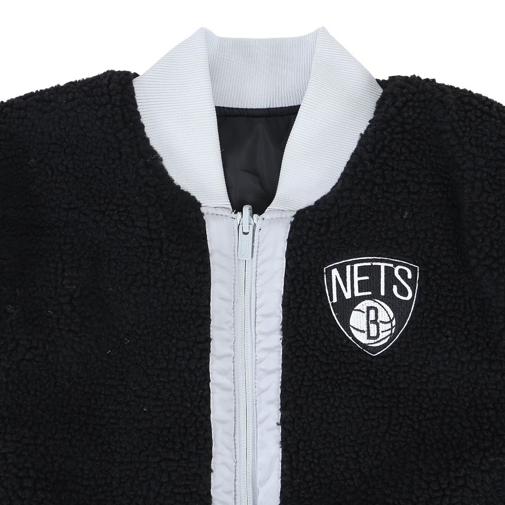 NBA NETSファーアウター Lサイズ