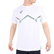 アシックス（ASICS）（メンズ）バスケットボールウェア ドライプリント半袖シャツ 2063A290.100