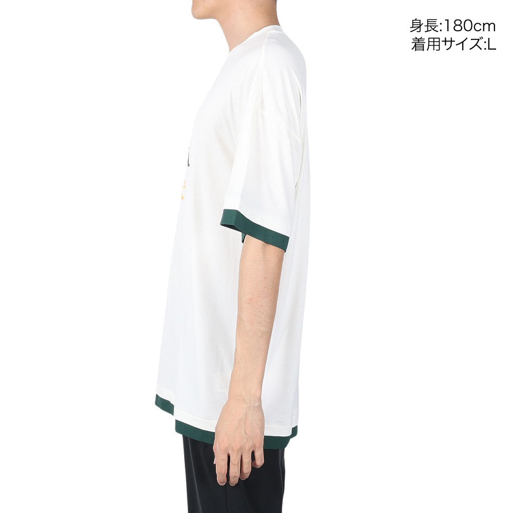 ニューバランス（new balance）（メンズ）バスケットボールウェア 接触冷感The Intelligent Choice ショートスリーブTシャツ AMT35061SST 速乾