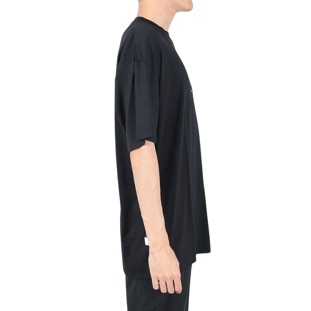 ニューバランス（new balance）（メンズ）バスケットボールウェア 接触冷感 バックプリントTシャツ AMT35063BK