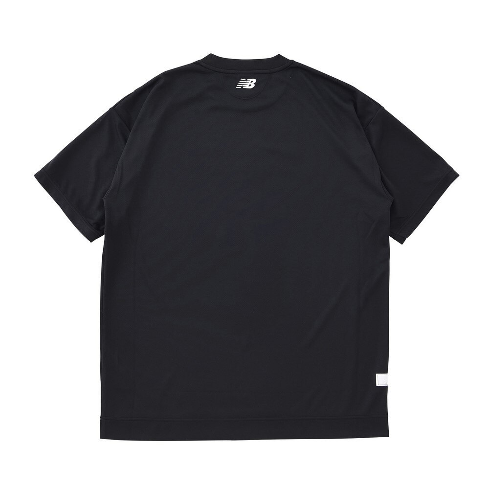 ニューバランス（new balance）（メンズ、レディース）バスケットボールウェア Court Graphic Tシャツ AMT35064BK