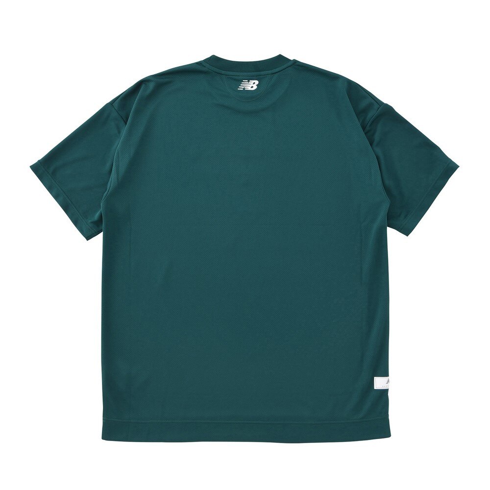 ニューバランス（new balance）（メンズ、レディース）バスケットボールウェア Court Graphic Tシャツ AMT35064NWG