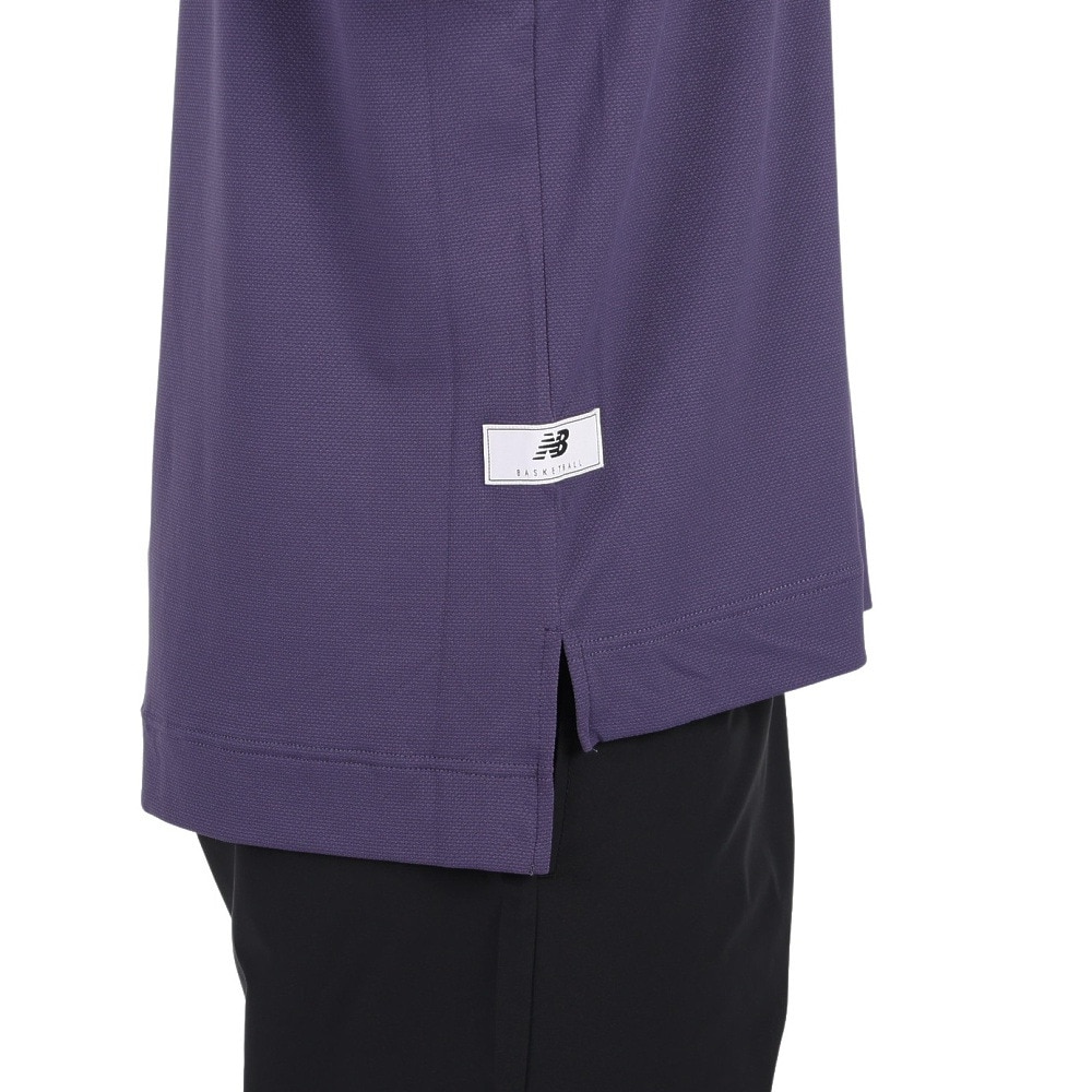 ニューバランス（new balance）（メンズ）バスケットボールウェア バスケットボールロゴショートスリーブTシャツ AMT35069DEY