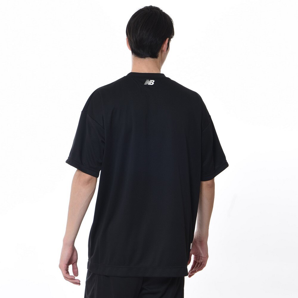 ニューバランス（new balance）（メンズ、レディース）バスケットボールウェア Graphic Tシャツ AMT35140BK