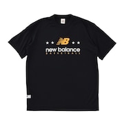 ニューバランス（new balance）（メンズ、レディース）バスケットボールウェア Graphic Tシャツ AMT35140BK