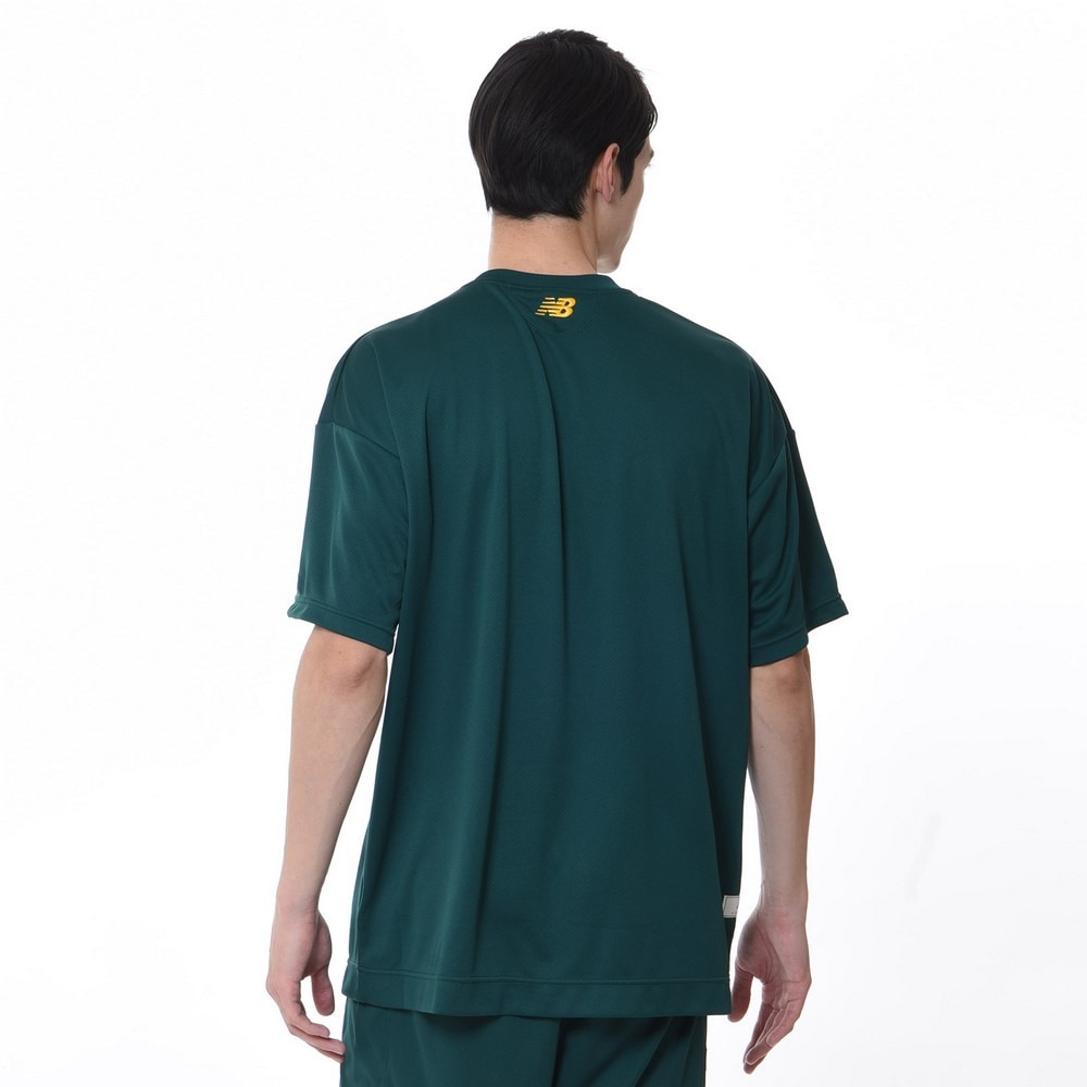 ニューバランス（new balance）（メンズ、レディース）バスケットボールウェア Graphic Tシャツ AMT35140NWG