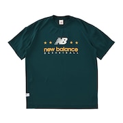 ニューバランス（new balance）（メンズ、レディース）バスケットボールウェア Graphic Tシャツ AMT35140NWG