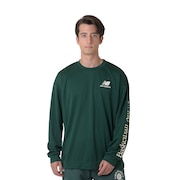(メンズ)バスケットボールウェア Arm Graphic ロングTシャツ AMT35181NWG 速乾