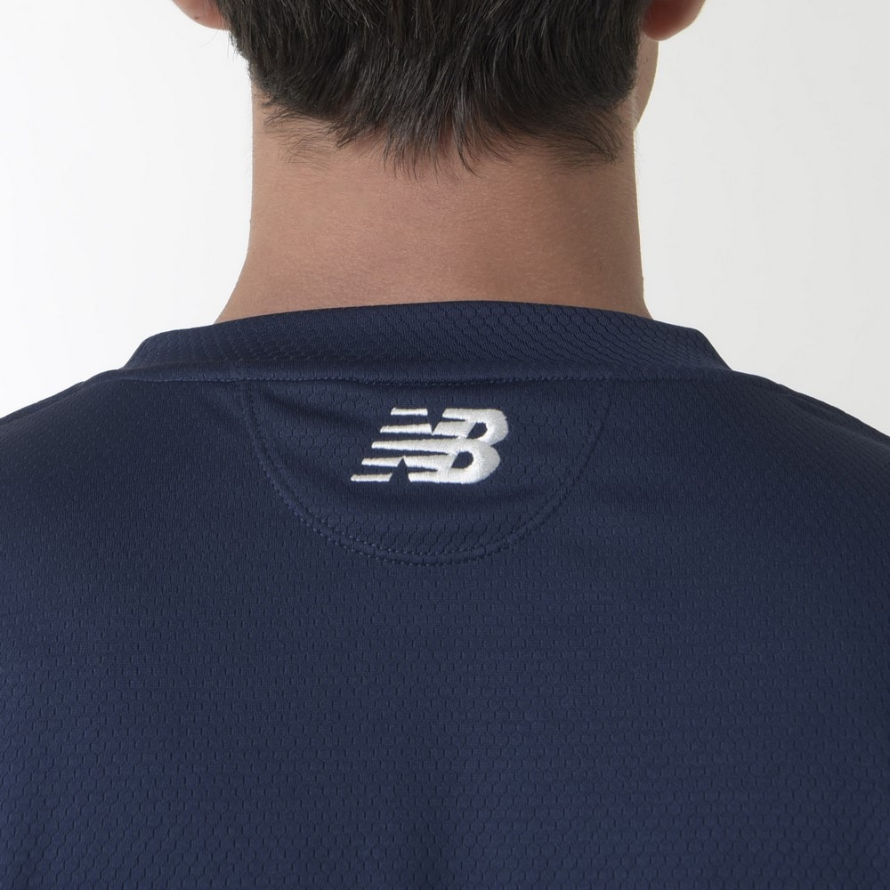 ニューバランス（new balance）（メンズ）バスケットボールウェア Arm Graphic ロングTシャツ AMT35181TNV 速乾
