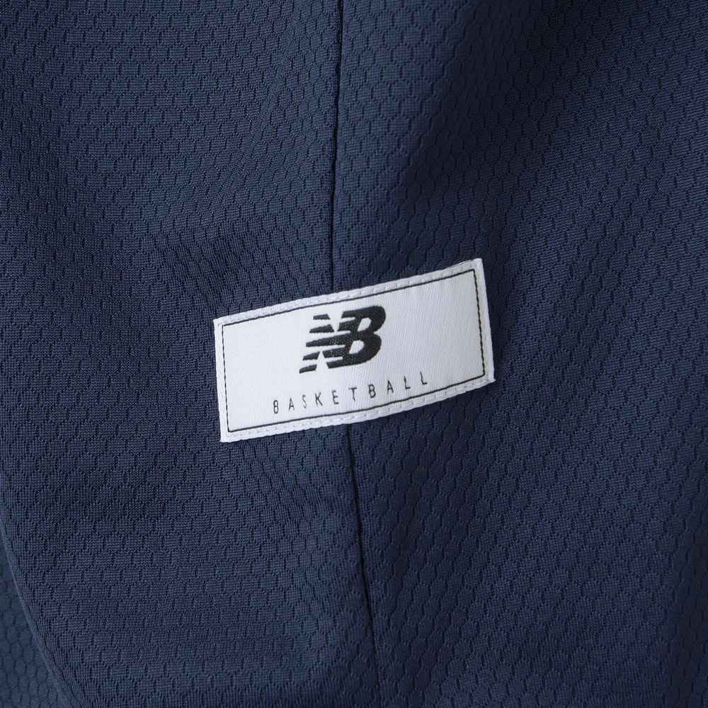 ニューバランス（new balance）（メンズ）バスケットボールウェア Arm Graphic ロングTシャツ AMT35181TNV 速乾