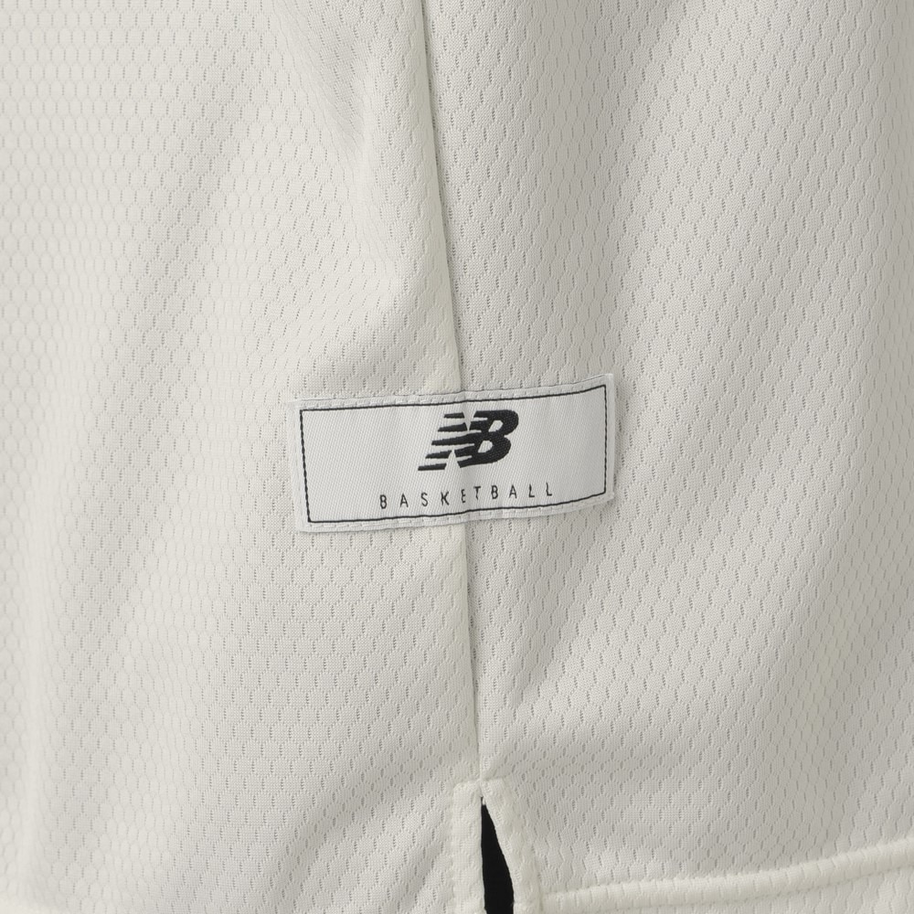 ニューバランス（new balance）（メンズ）バスケットボールウェア カラーブロックロングTシャツ AMT35183BK 速乾