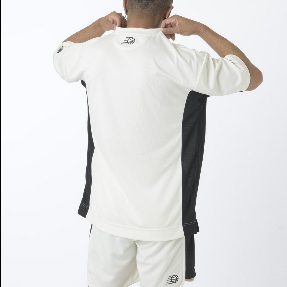 ニューバランス（new balance）（メンズ）バスケットボールウェア コートグラフィック ディンプルメッシュ 半袖Tシャツ AMT45070SST 速乾