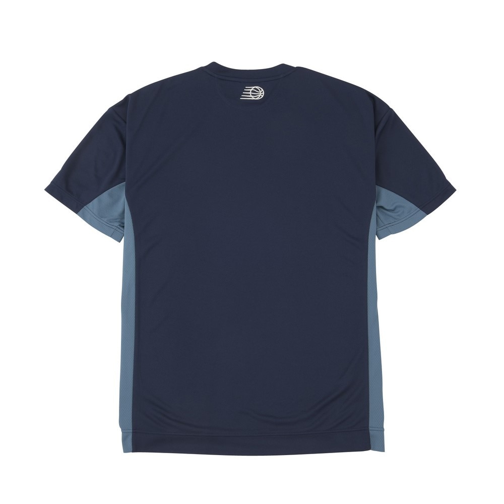 ニューバランス（new balance）（メンズ）バスケットボールウェア コートグラフィック ディンプルメッシュ 半袖Tシャツ AMT45070TNV 速乾
