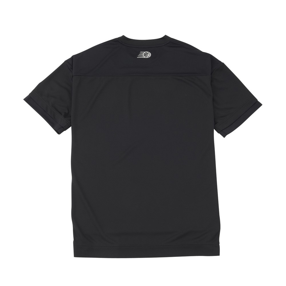 ニューバランス（new balance）（メンズ）バスケットボールウェア リニアロゴハニカムメッシュ 半袖Tシャツ AMT45072BK