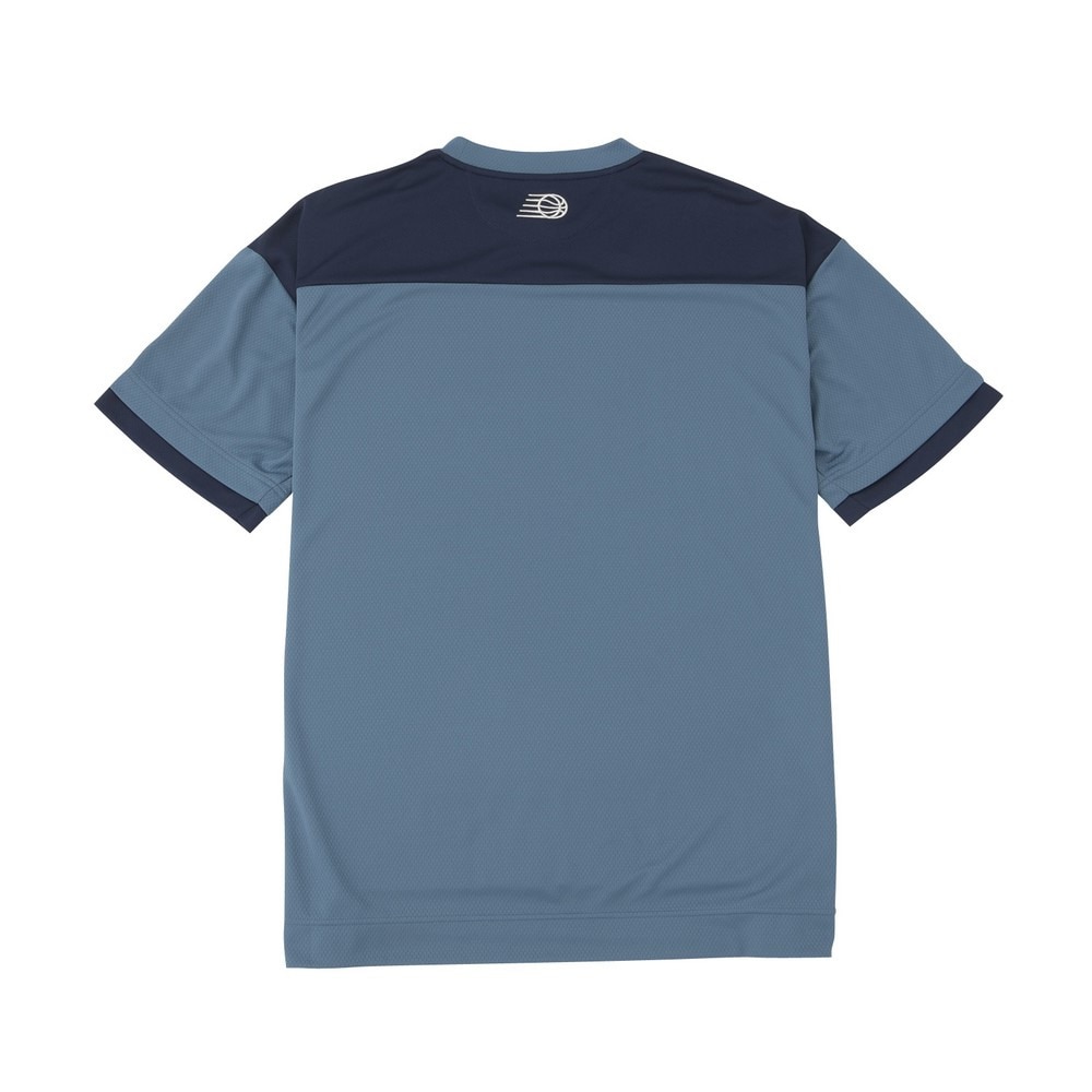 ニューバランス（new balance）（メンズ）バスケットボールウェア リニアロゴハニカムメッシュ 半袖Tシャツ AMT45072EUB 速乾