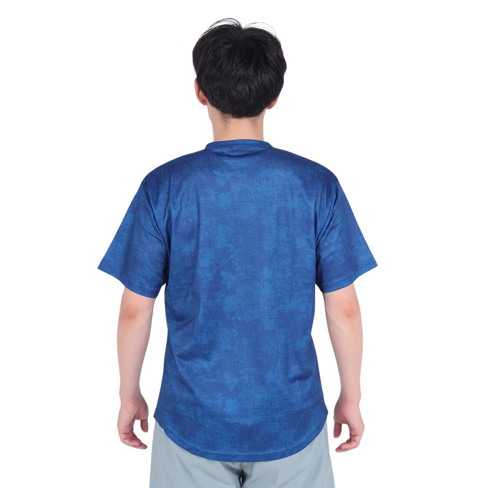 エックスティーエス（XTS）（メンズ）バスケットボールウェア ドライプラス 高通気 半袖Tシャツ 751TS4ES0027BLU