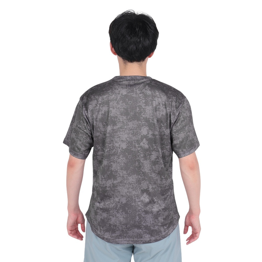 エックスティーエス（XTS）（メンズ）バスケットボールウェア ドライプラス 高通気 半袖Tシャツ 751TS4ES0027CGRY