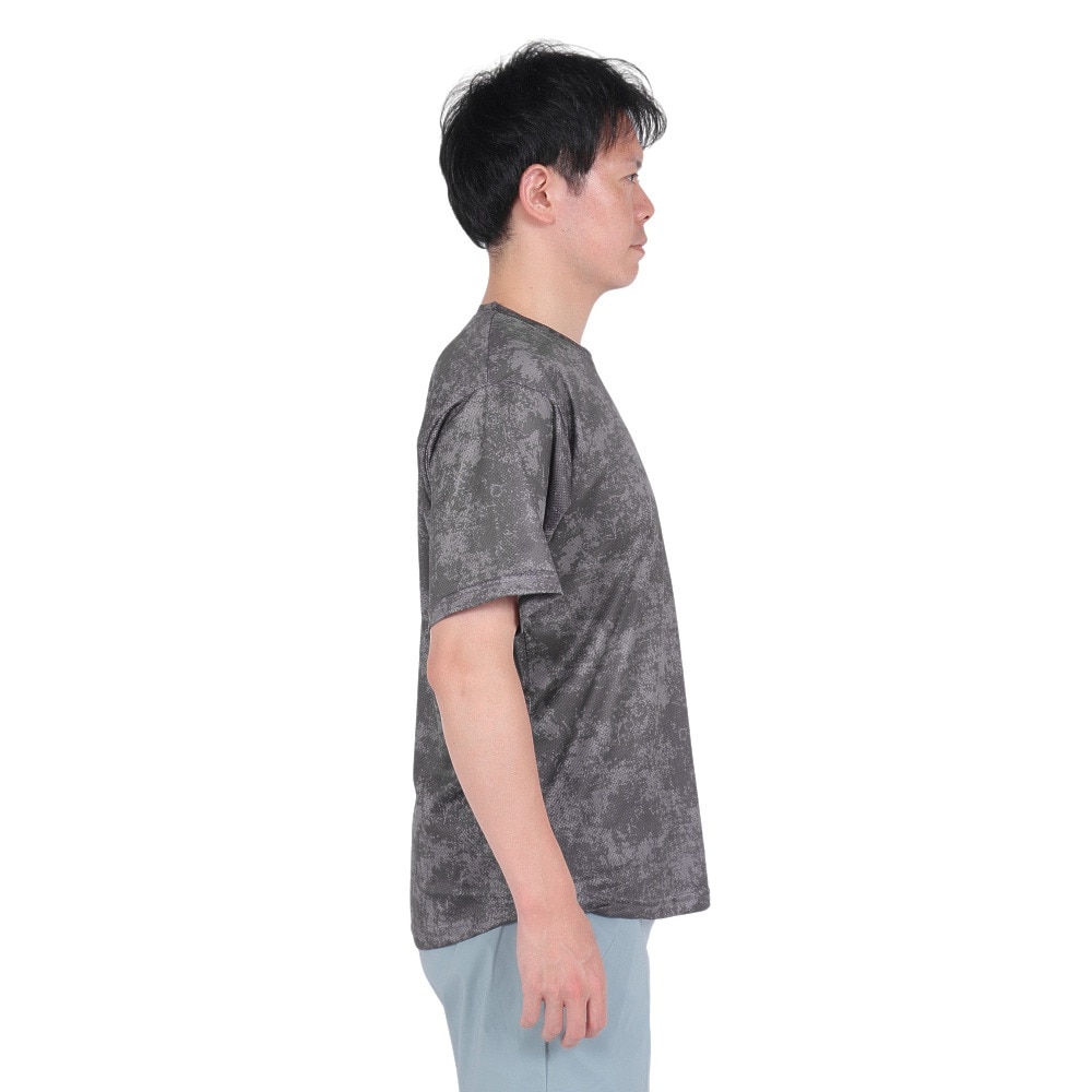 エックスティーエス（XTS）（メンズ）バスケットボールウェア ドライプラス 高通気 半袖Tシャツ 751TS4ES0027CGRY