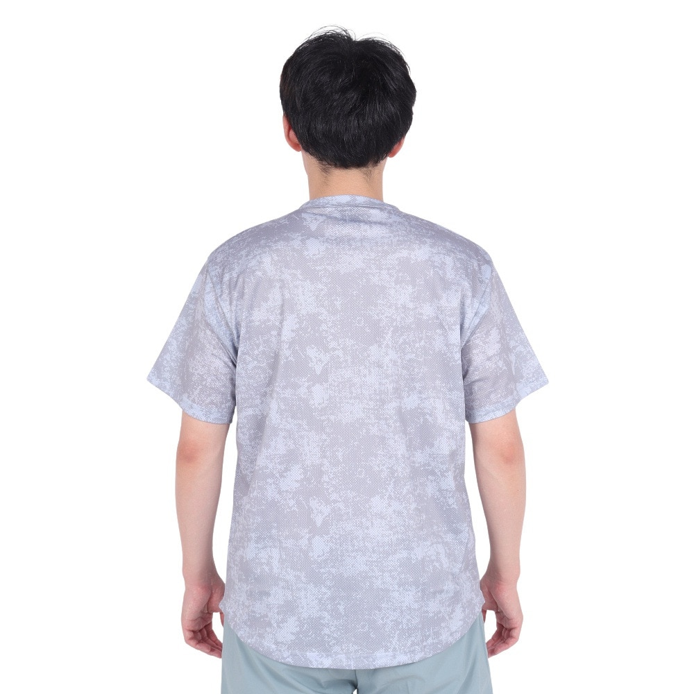 エックスティーエス（XTS）（メンズ）バスケットボールウェア ドライプラス 高通気 半袖Tシャツ 751TS4ES0027LGRY