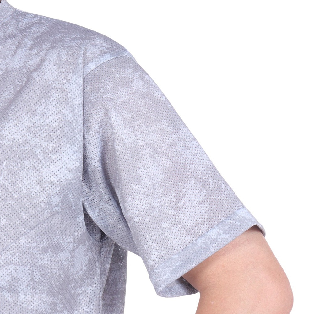 エックスティーエス（XTS）（メンズ）バスケットボールウェア ドライプラス 高通気 半袖Tシャツ 751TS4ES0027LGRY