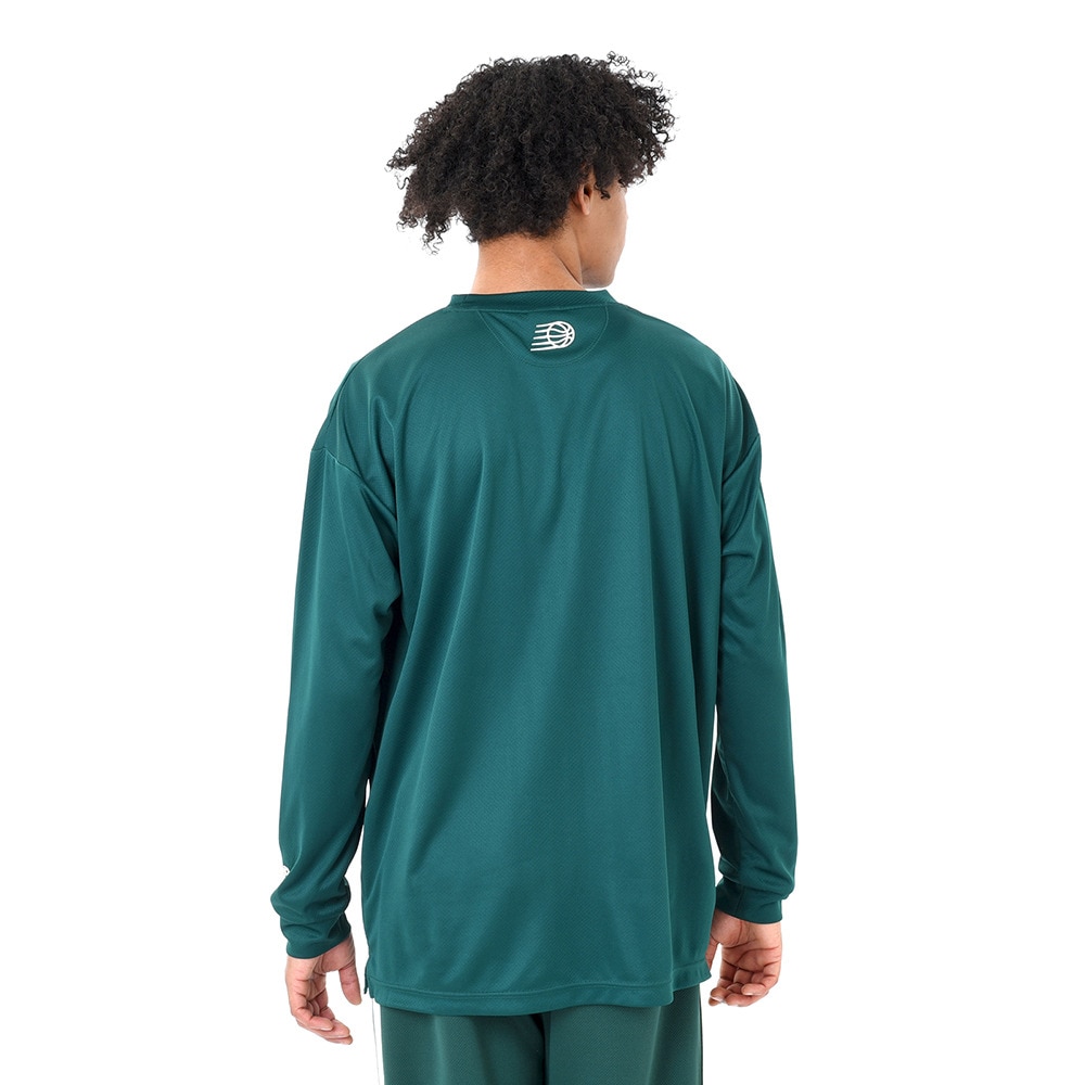 ニューバランス（new balance）（メンズ）バスケットボールウェア グラフィック ロングスリーブTシャツ AMT45181NWG