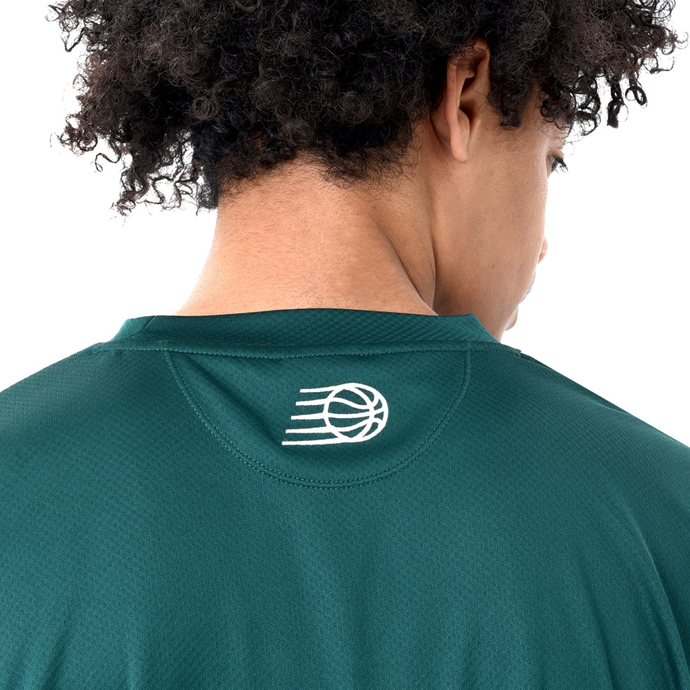 ニューバランス（new balance）（メンズ）バスケットボールウェア グラフィック ロングスリーブTシャツ AMT45181NWG