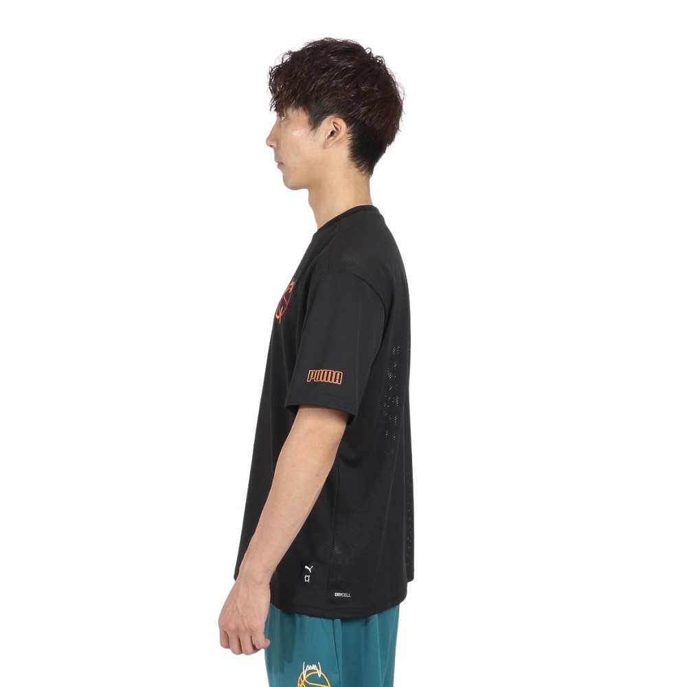 プーマ（PUMA）（メンズ、レディース）バスケットボールウェア 半袖 Tシャツ 68452301