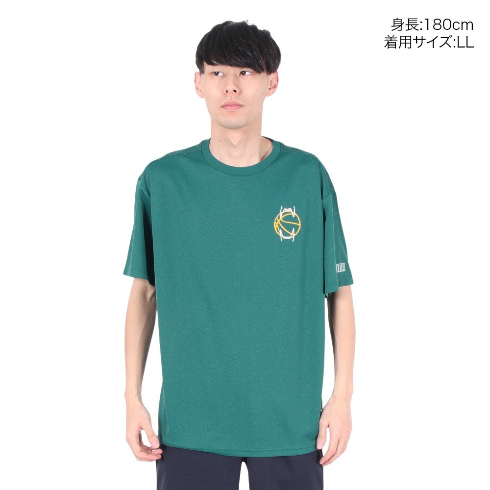 プーマ（PUMA）（メンズ、レディース）バスケットボールウェア 半袖 Tシャツ 68452322
